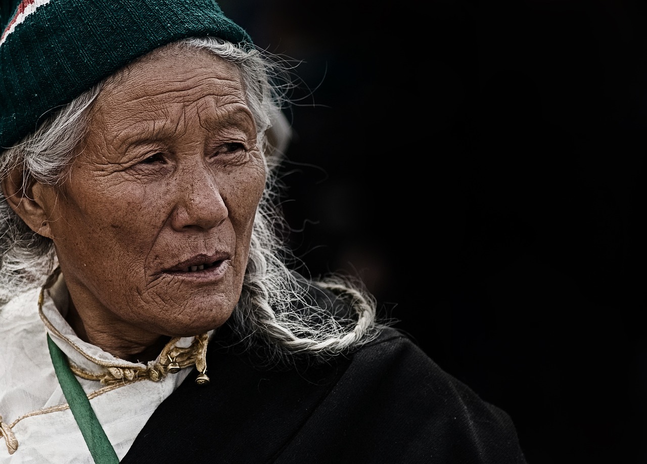 woman, elderly, tibet-1749355.jpg