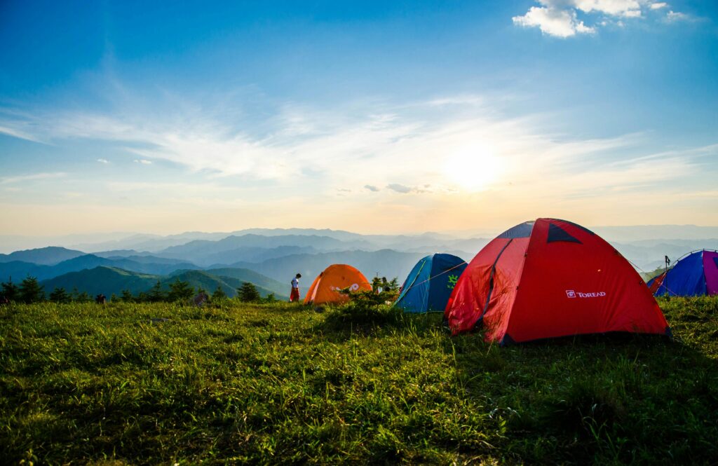 Camping in Auli