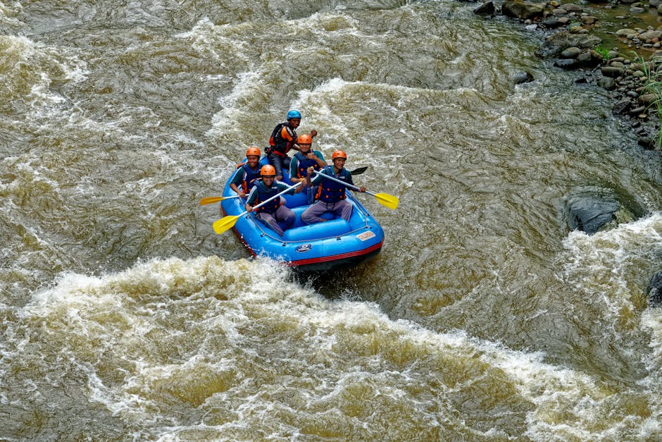 Rafting in Rishikes, India