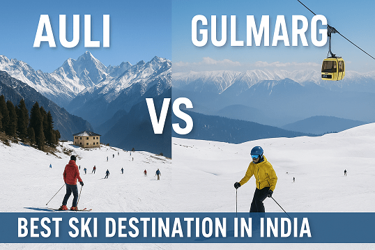 Auli vs Gulmarg – Best Ski Destination in India