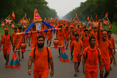 Kanwar Yatra: Faith, Tradition, and the Changing Face of India’s Biggest Shiva Pilgrimage