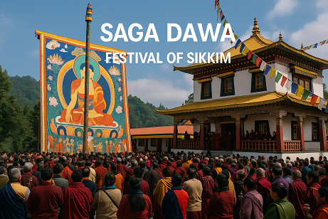 Saga Dawa Festival of Sikkim – The Buddhist Month of Merit