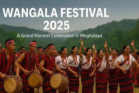 Wangala Festival 2025 – The 100 Drums Harvest Celebration of Meghalaya’s Garo Tribe