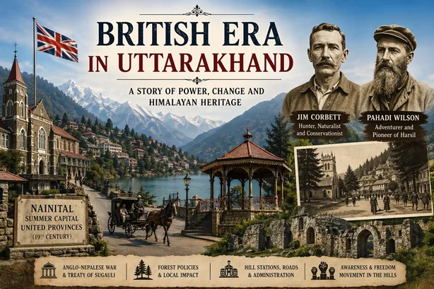 British Era in Uttarakhand – A Detailed Story of Power, Change, and Himalayan Life