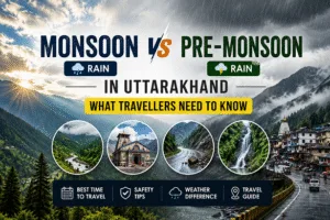 Monsoon vs Pre-Monsoon Rain in Uttarakhand