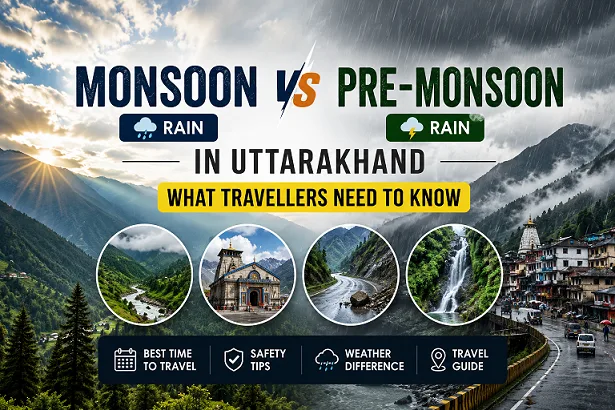 Monsoon vs Pre-Monsoon Rain in Uttarakhand