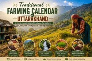 Traditional Farming Calendar of Uttarakhand: A Month-wise Guide to Himalayan Agriculture and Indigenous Farming Wisdom