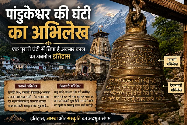 पांडुकेश्वर की घंटी का अभिलेख: एक पुरानी घंटी से खुला उत्तराखंड के इतिहास का पन्ना